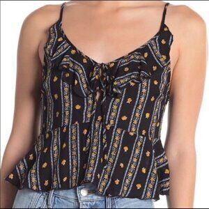 NWT Free People Love To Printed Cami